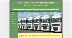 Desktop Screenshot of jenkinsgarages.co.uk